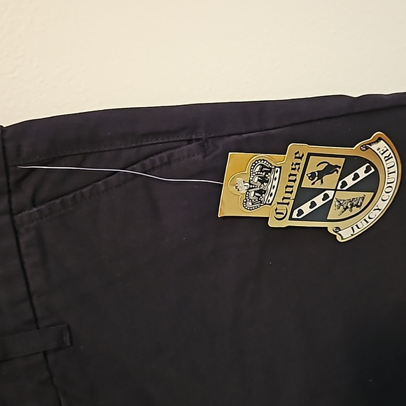 Juicy Couture Black Capris Pants Sz.27 NWT - Picture 3 of 5
